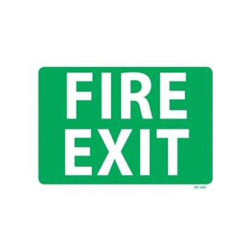 Fire Exit Sign | RIGID 300mm x 100