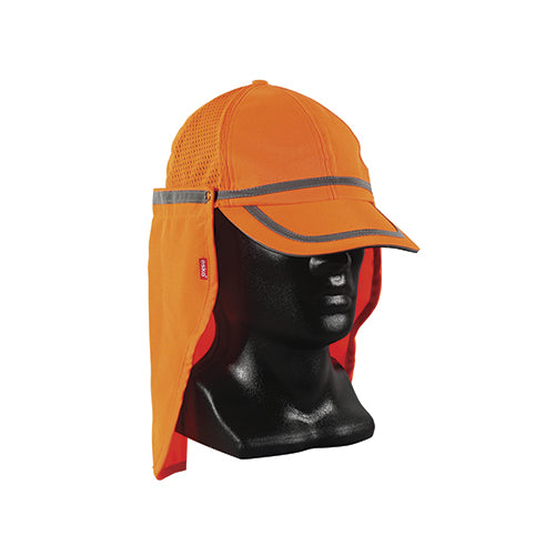 Hi-Vis Baseball Cap With Sun Shield