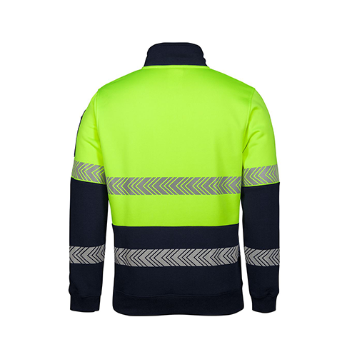 Hi Vis 1/2 Zip Seg Tape Fleece | 6HZS