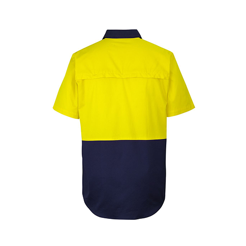 Hi Vis Close Front Short Sleeve 150g Shirt | 6HVCW