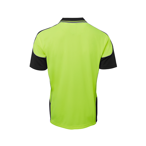 Hi Vis Contrast Piping Polo | 6HCP4