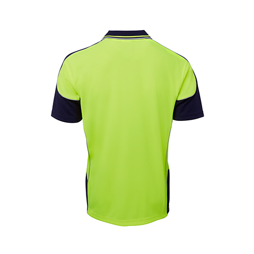 Hi Vis Contrast Piping Polo | 6HCP4