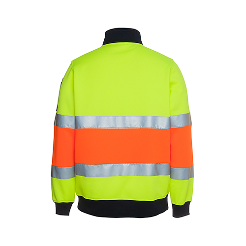 Hi Vis Day & Night 1/2 Zip Fleecy Sweat | 6HZFS