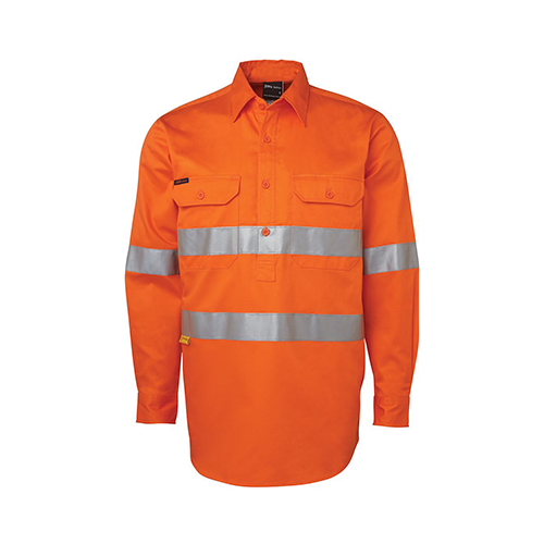Hi Vis Day & Night Close Front 190g Shirt | 6HWCF