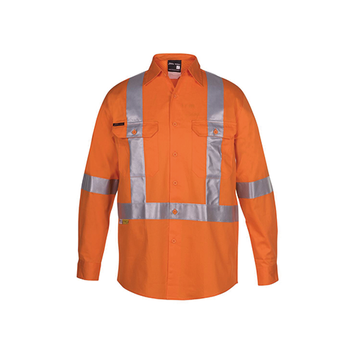 Hi Vis Day & Night Long Sleeve 150g X Back Shirt | 6DCBL