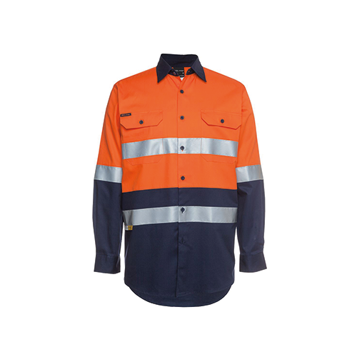 Hi Vis Day & Night Long Sleeve 190g Shirt | 6HLS
