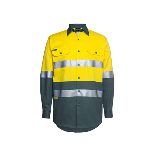 Hi Vis Day & Night Long Sleeve 190g Shirt | 6HLS