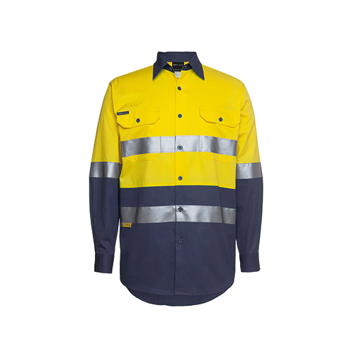 Hi Vis Day & Night Long Sleeve 190g Shirt | 6HLS
