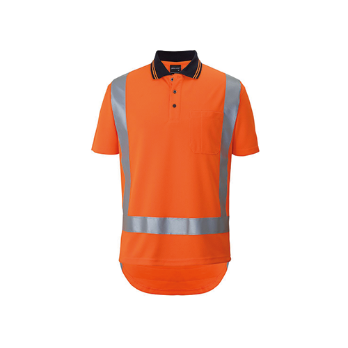 Hi Vis Day & Night Short Sleeve Non Cuff TTMC-W17 Polo | 6DTSP