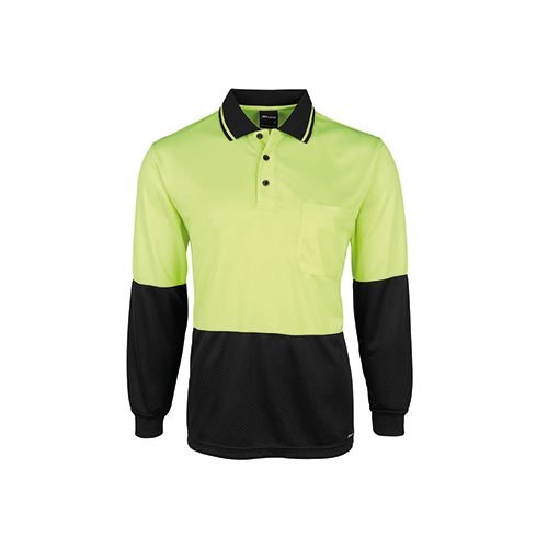 Hi Vis L/S Jacquard Polo | 6HJNL