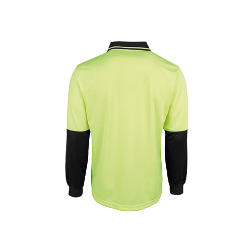 Hi Vis L/S Jacquard Polo | 6HJNL