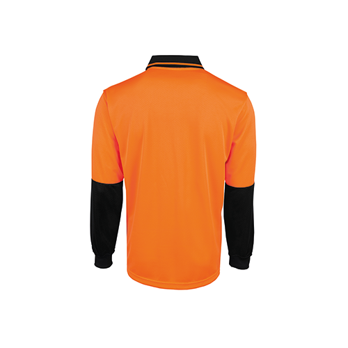 Hi Vis L/S Jacquard Polo | 6HJNL