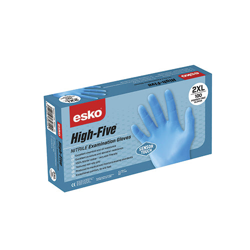 Esko | "High Five" Sensor Touch Nitrile Gloves | Carton of 10
