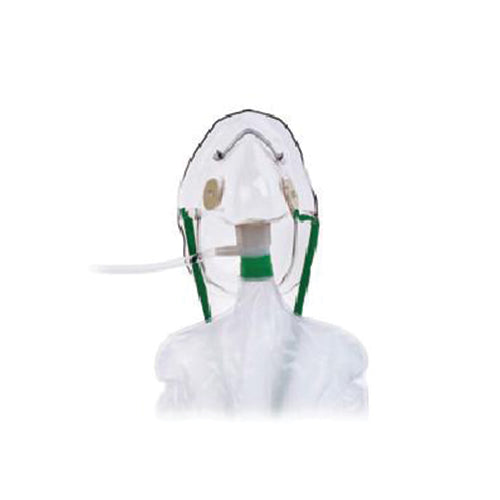 Hudson Mask Nonrebreathing with Safety Vent, Reservoir Bag & 7ft Tubing | Paediatric