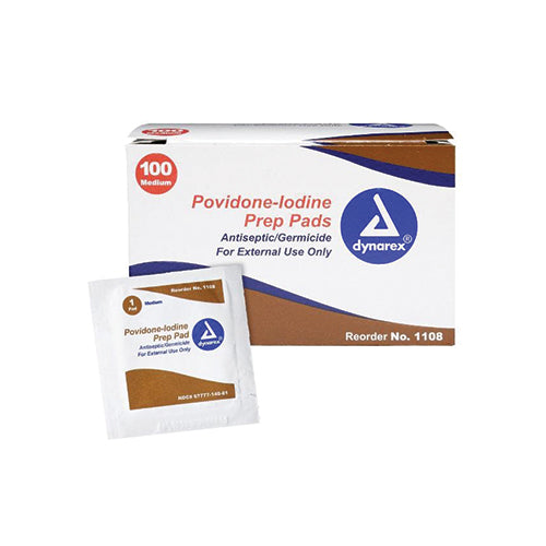 Iodine wipes | Singles