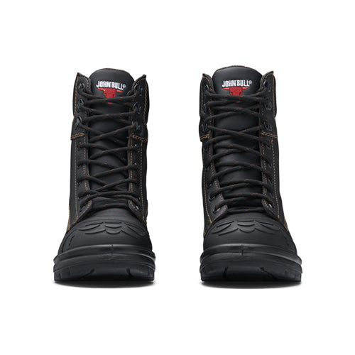 John Bull | Kokoda Bullhide Lace Up High Leg Boot with TPU Toe Guard | 9495