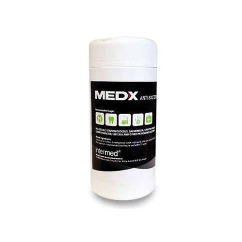 Med-X Anti Bacterial Wipes | Tube of 100