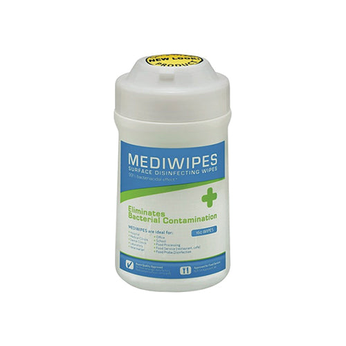Mediwipes Antibacterial Wipes 160's