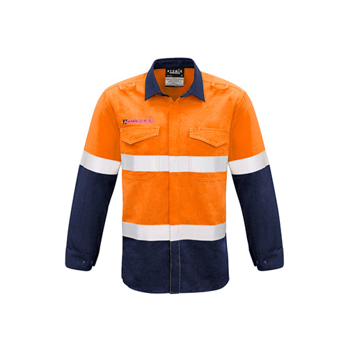 Mens Fr Hoop Taped Spliced Shirt | ZW132