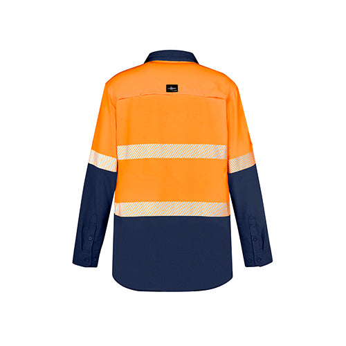 Mens Hi Vis Outdoor Segmented Tape L/S Shirt | ZW470