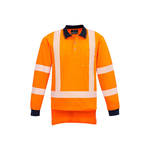 Mens TTMC-W17 Segmented Long Sleeve Polo | ZH540