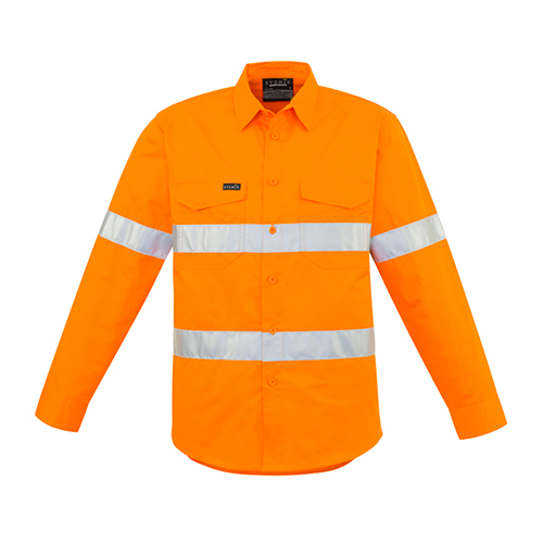 Mens Hi Vis Hoop Back Taped Shirt | ZW640