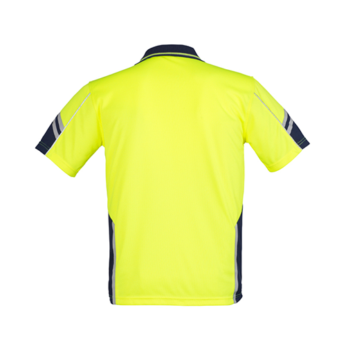 Syzmik Workwear | Mens Hi Vis Squad Short Sleeve Polo | ZH237