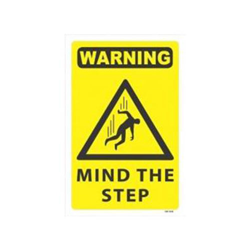 Mind The Step Sign 300mm x 450mm