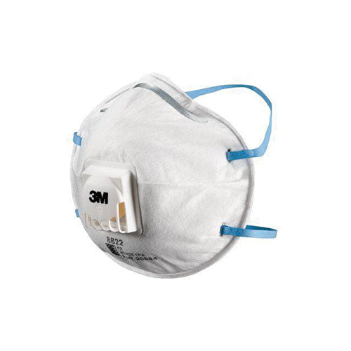 3M™ P2 Valved Cupped Particulate Respirator 8822
