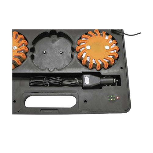 Rechargeable LED Road Flare/Warning Disk