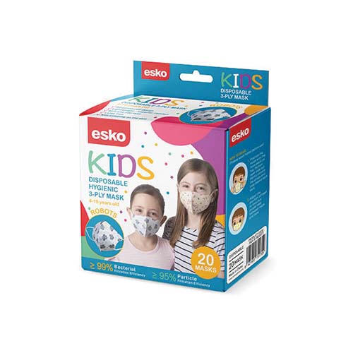 Kids Face Mask | Carton of 20 Boxes