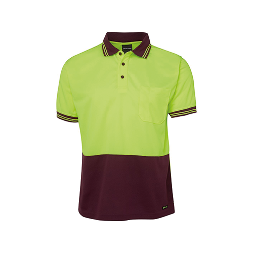 Hi Vis S/S Traditional Polo | 6HVPS