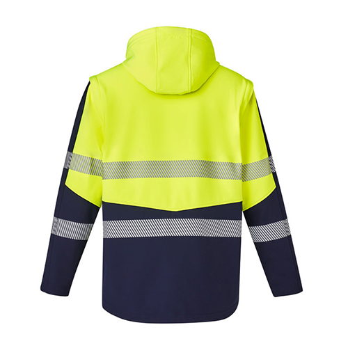 Syzmik Workwear | Unisex 2 in 1 Stretch Softshell Taped Jacket | ZJ453