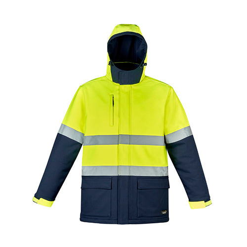 Unisex Hi Vis Antarctic Softshell Taped Jacket |  ZJ553