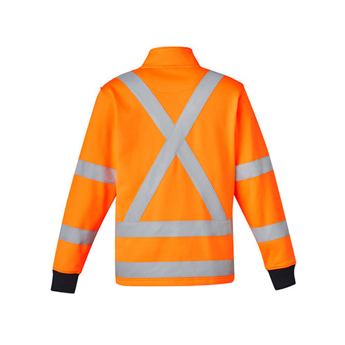 Unisex Hi Vis X Back Rail Jumper | ZT660
