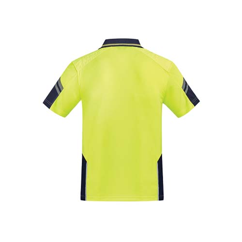 Mens Reinforced Hi Vis Squad Short Sleeve Polo | ZH465
