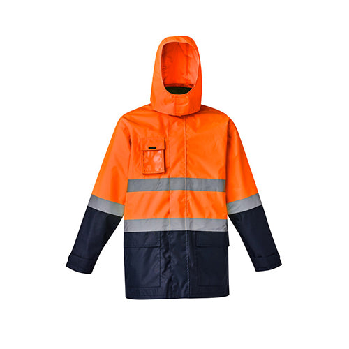 Syzmik Workwear | Mens Hi Vis Basic 4 in 1 Waterproof Jacket | ZJ220