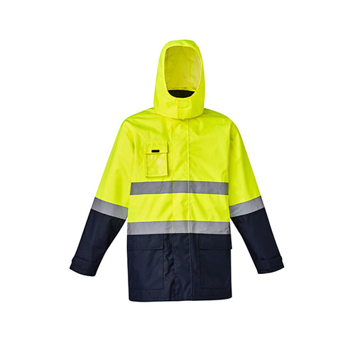 Syzmik Workwear | Mens Hi Vis Basic 4 in 1 Waterproof Jacket | ZJ220