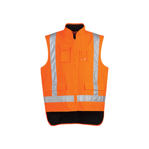 Mens TTMC-W17 Fleece Lined Vest | ZJ356