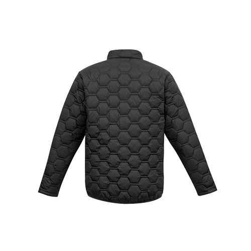 Unisex Hexagonal Puffer Jacket | ZJ420