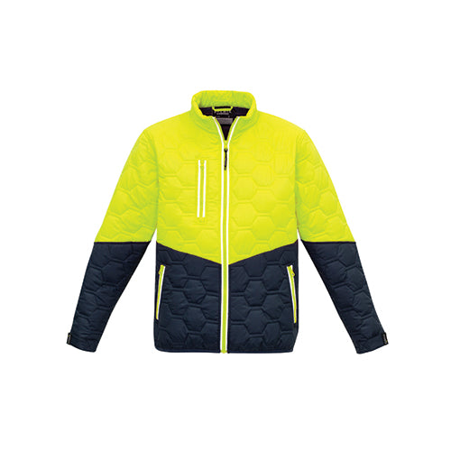 Unisex Hexagonal Puffer Jacket | ZJ420