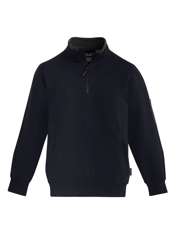 1/4 Zip Brushed Fleece ZT366