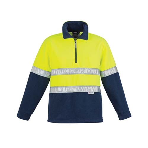 Hi Vis Fleece Jumper - Hoop Taped | ZT461