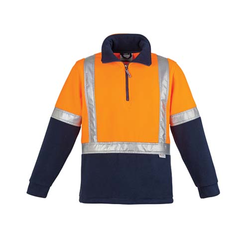 Hi Vis Fleece Jumper - Shoulder Taped | ZT462