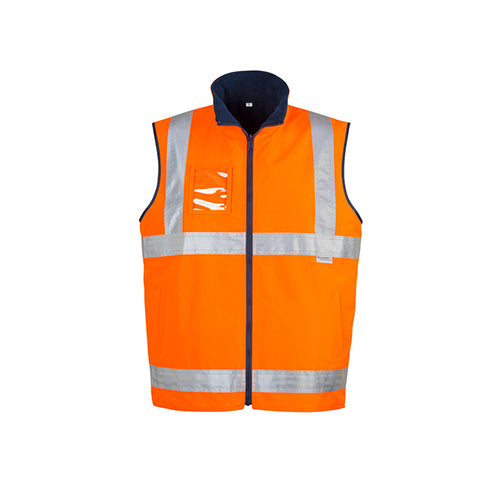 Mens Hi Vis Lightweight Fleece Lined Vest | ZV358