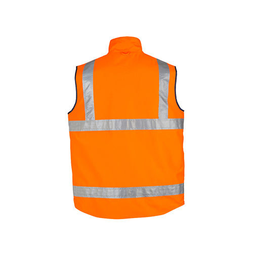Mens Hi Vis Lightweight Fleece Lined Vest | ZV358
