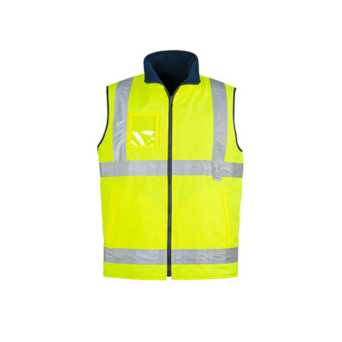 Syzmik Workwear | Mens Hi Vis Lightweight Fleece Lined Vest | ZV358