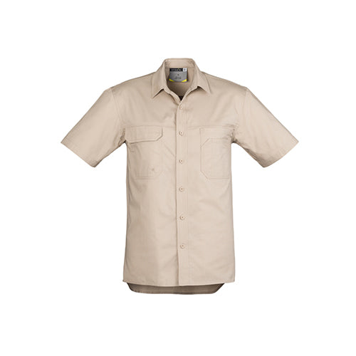 Mens Lightweight Tradie Short Sleeve Shirt | ZW120