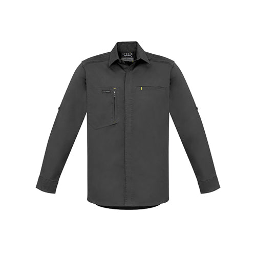 Syzmik Workwear | Mens Streetworx Long Sleeve Stretch Shirt | ZW350