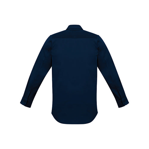 Syzmik Workwear | Mens Streetworx Long Sleeve Stretch Shirt | ZW350